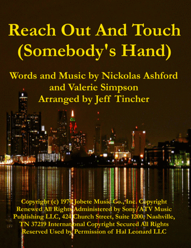 Reach Out And Touch (Somebody's Hand) (arr. Jeff Tincher)