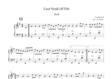 East Neuk Of Fife (arr. Julia Gordon)
