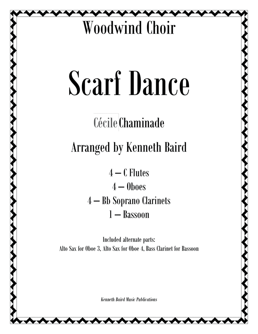 Scarf Dance for Woodwind Choir (arr. Kenneth Baird)