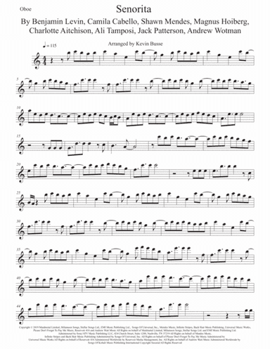 Senorita (arr. Kevin Busse)