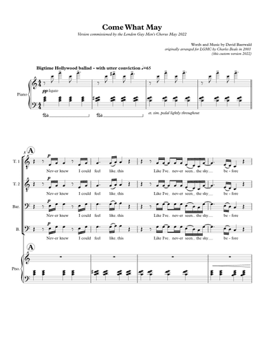 Come What May (arr. Charles Beale)