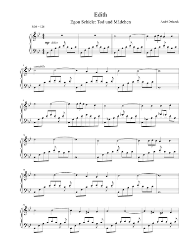 Edith (arr. Piano Palt)