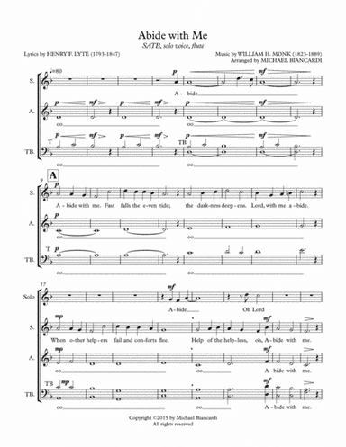 Abide with Me (arr. Michael Biancardi)