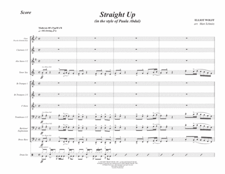Straight Up (arr. Matt Schmitz)