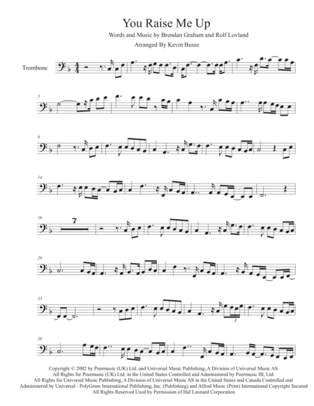 You Raise Me Up (arr. Kevin Busse)
