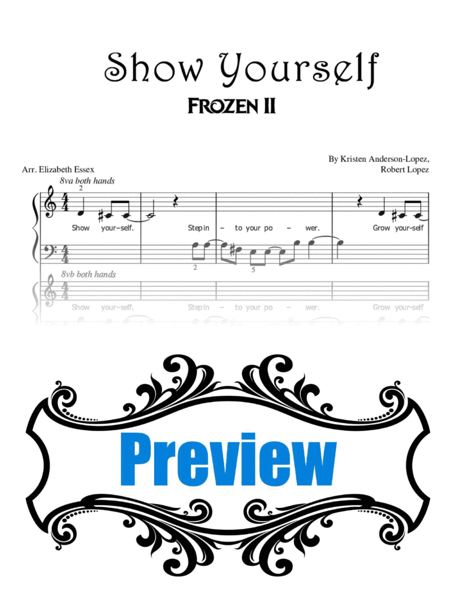 Show Yourself (arr. Elizabeth Essex)