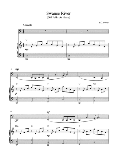 Swanee River (Old Folks at Home) (arr. Kaiserin Rebecca)