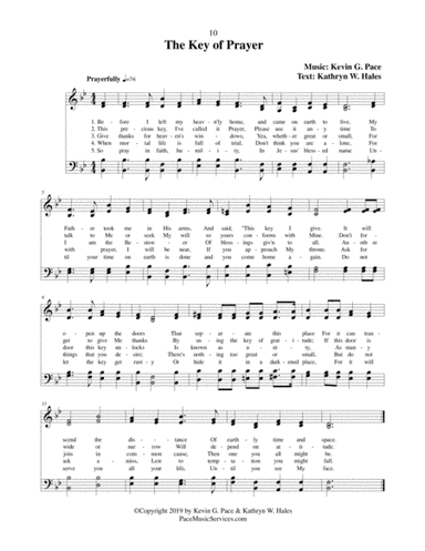 The Key of Prayer - an original hymn