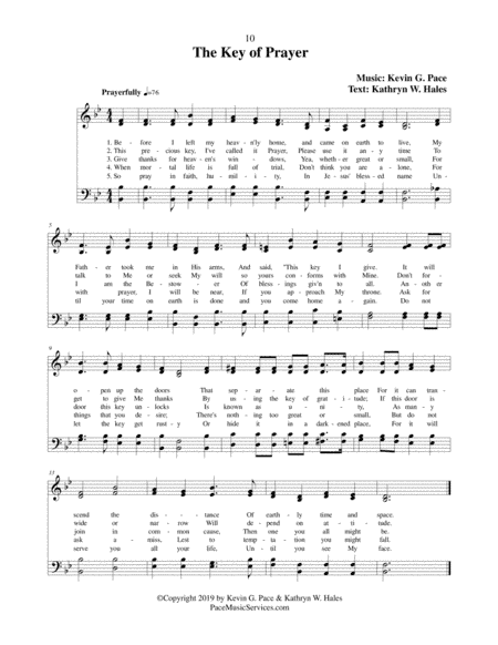 The Key of Prayer - an original hymn