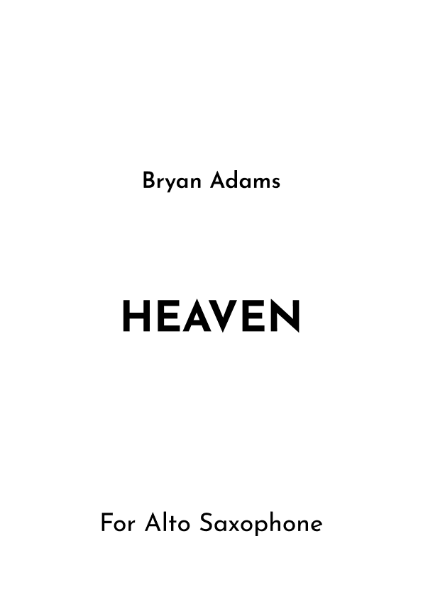 Heaven (arr. Jireh J.)