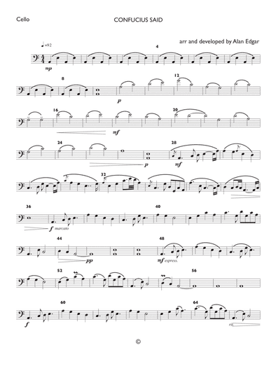 Confucius Said...孔子說...String Trio
