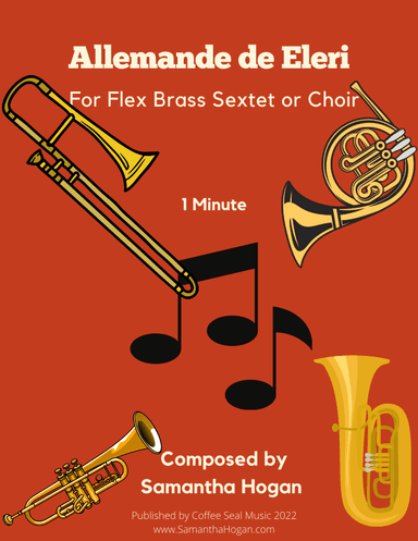 Allemande de Eleri for Flex Brass Sextet