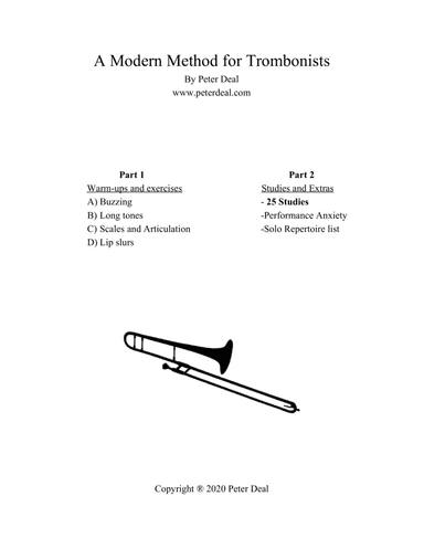 A Modern Method for Trombonists