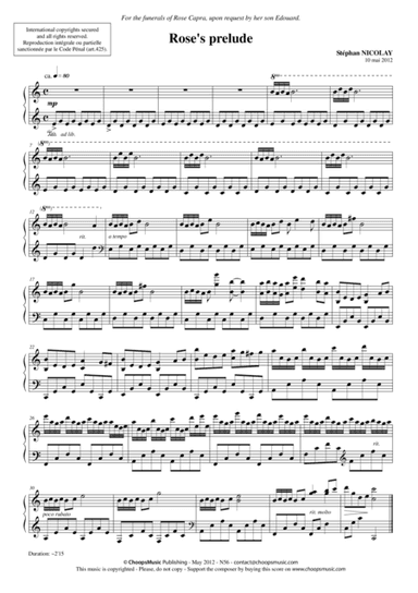 Rose's Prelude