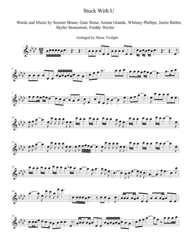 Stuck With U (arr. Music Twilight)