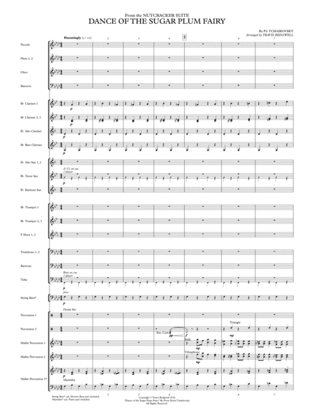 Dance Of The Sugar Plum Fairy (arr. Travis Redgwell)
