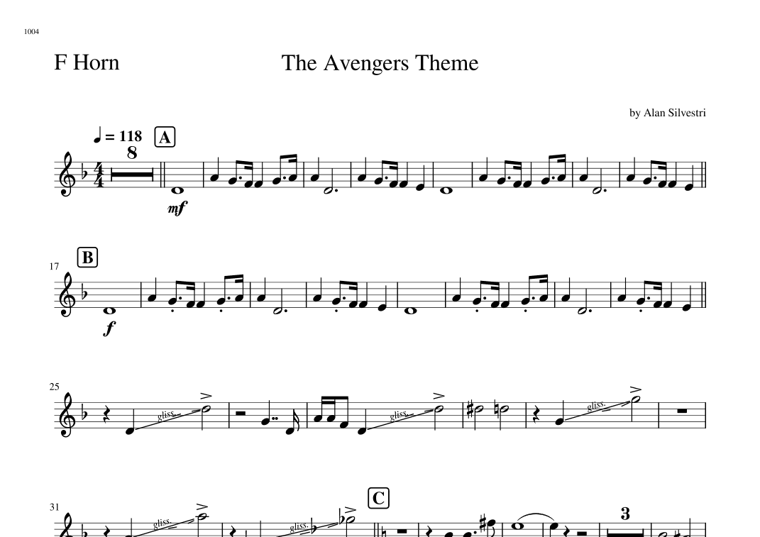 Avengers: Endgame (arr. César Madeira)