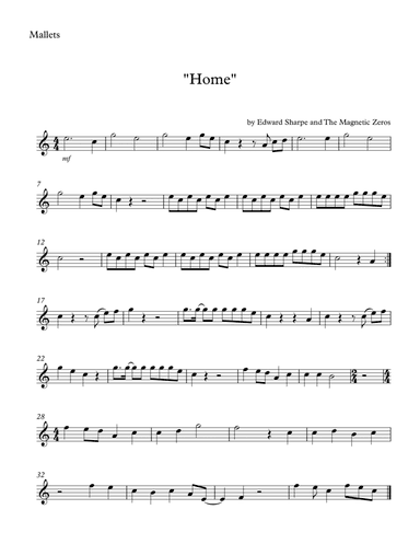 Home (arr. SongBird Music)