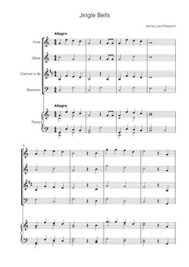 Jingle Bells (arr. Karen Gueiros)