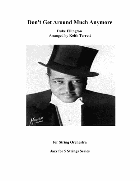 Don't Get Around Much Anymore (arr. Keith Terrett)