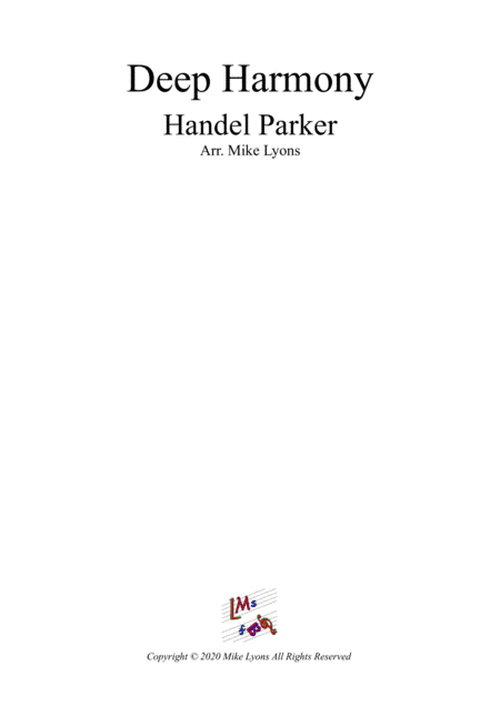 Brass Band - Deep Harmony (arr. Mike Lyons)