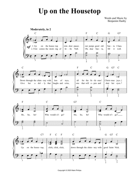 Up on the Housetop (arr. Mark Phillips)