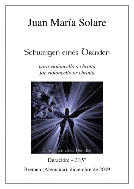 Schweigen eines Druiden [cello solo]