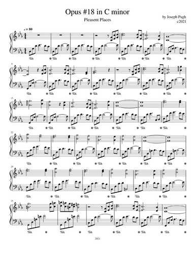 Opus #18 In C Minor