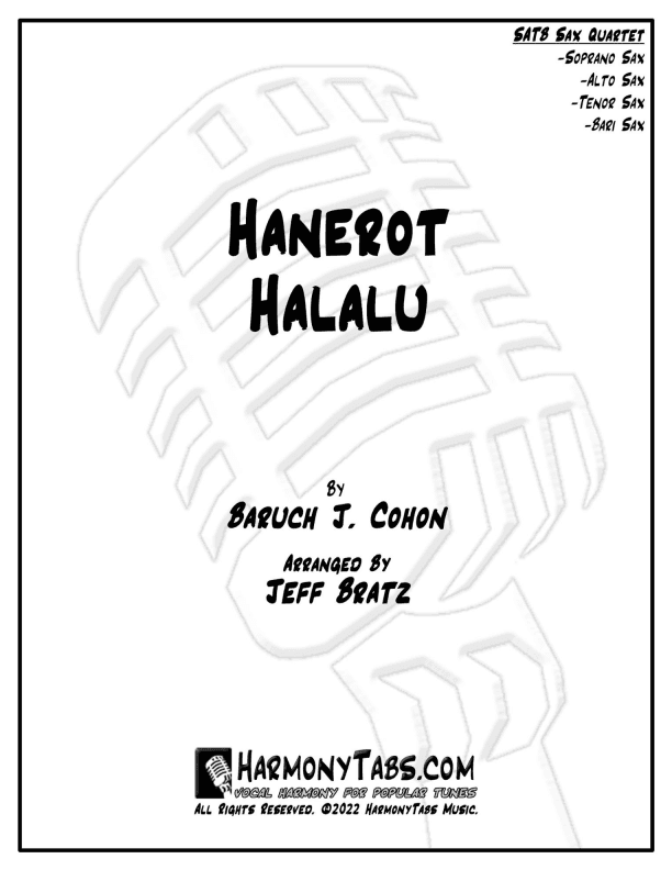 Hanerot Halalu (arr. Jeff Bratz)