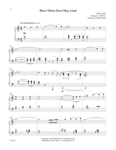 Have Thine Own Way, Lord (arr. Daniel Barta)