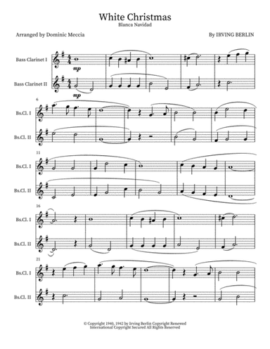 White Christmas (arr. Dominic Meccia)