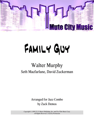 Theme From Family Guy (arr. Zack Demos)