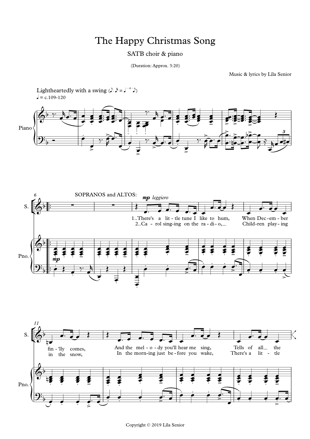 The Happy Christmas Song
