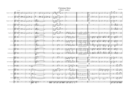 Christmas Morn - March medley for Brass Band by Derick Kane (arr. Derick Kane)