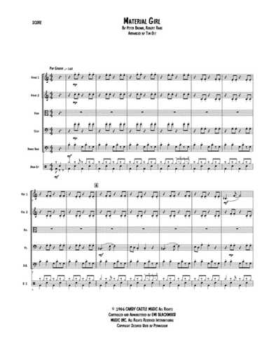Material Girl (arr. Tim Olt)