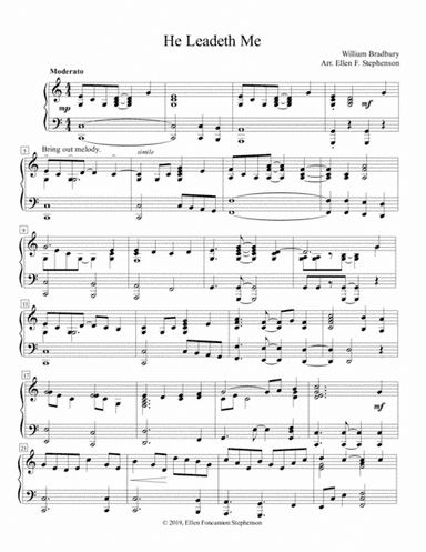 Lead On, O King Eternal (piano solo) (arr. Ellen Foncannon Stephenson)