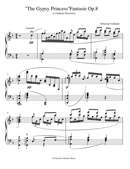 Kálmán/Gallardo - The Gipsy Princess Fantasie