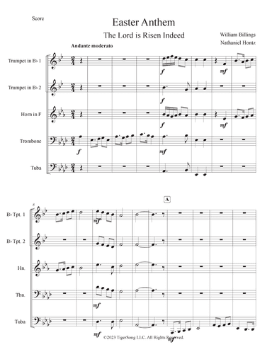 Easter Anthem (arr. Nathaniel Hontz)