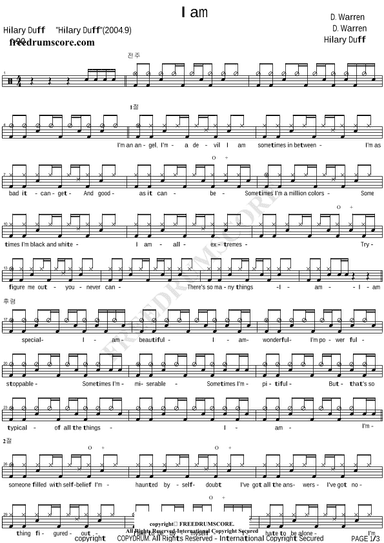 I Am (arr. COPYDRUM)