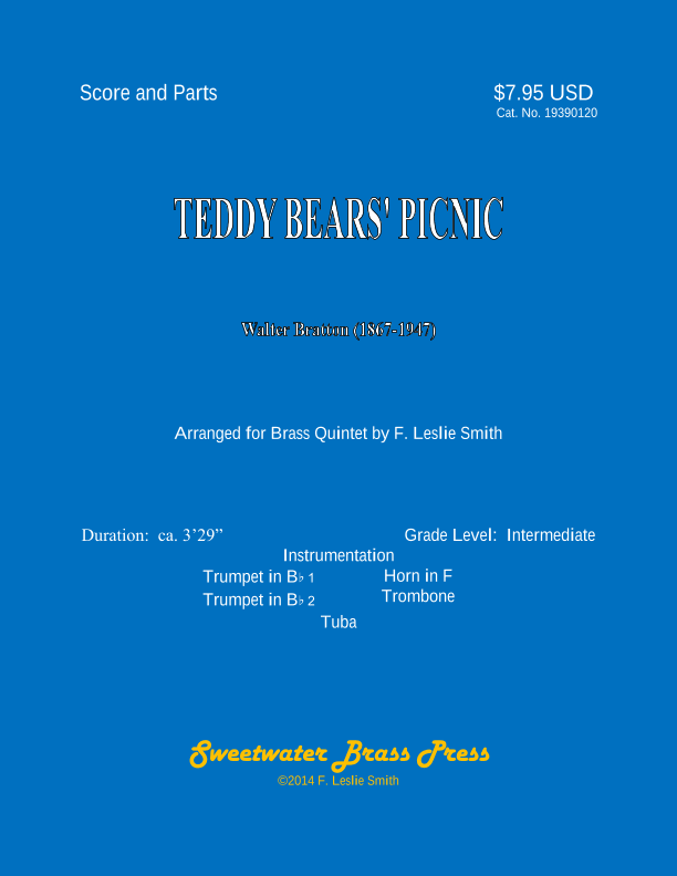 Teddy Bears’ Picnic (arr. F. Leslie Smith)