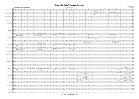 Romeo & Juliet Fantasy Overture Tchiakovsky (arr. Phil Lawrence)