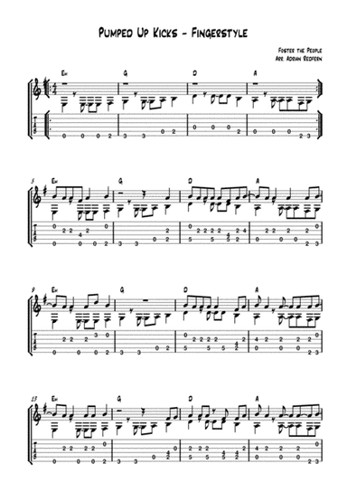Pumped Up Kicks (arr. Adrian Redfern)