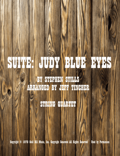 Suite: Judy Blue Eyes (arr. Jeff Tincher)