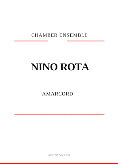 Amarcord (arr. Alex Talanov)