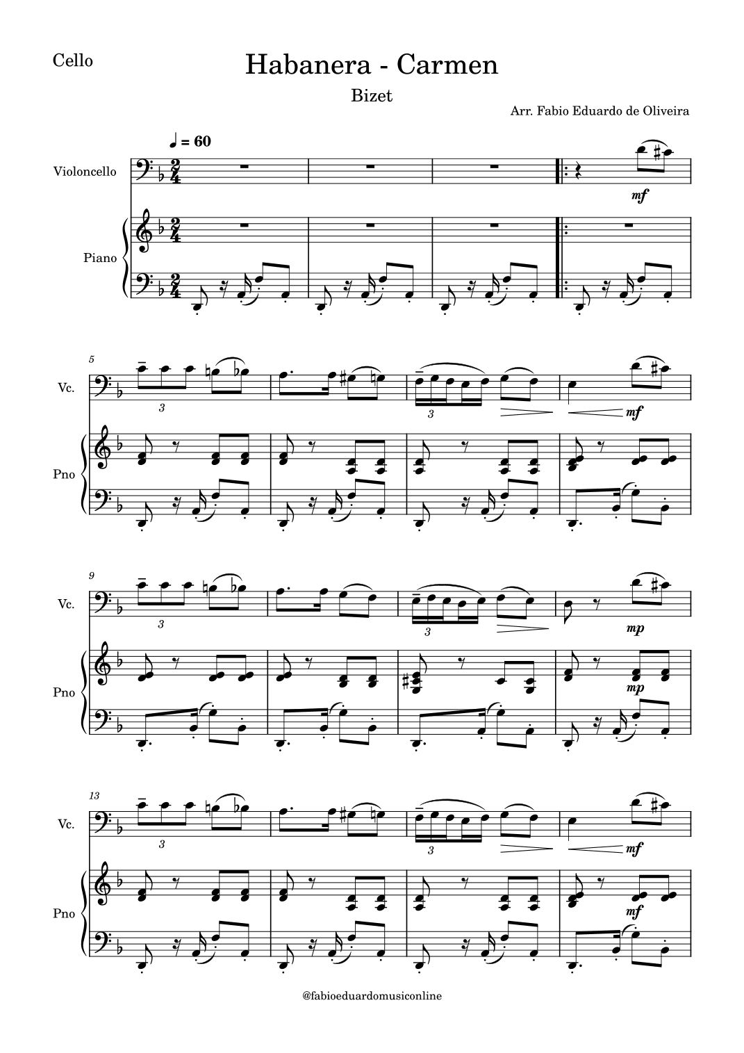 Habanera - Carmen (arr. Fabio Eduardo de Oliveira)