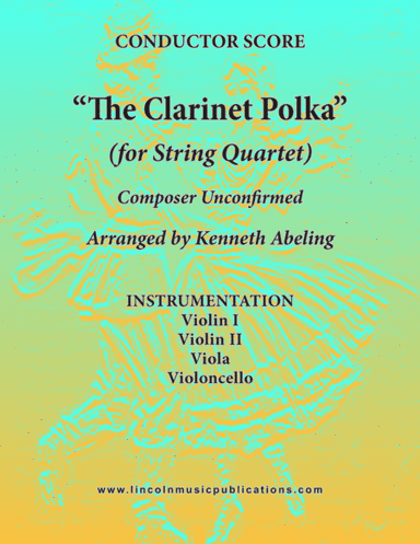 Clarinet Polka (for String Quartet) (arr. Kenneth Abeling)