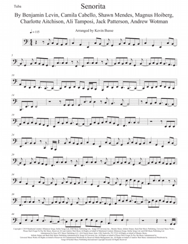 Senorita (arr. Kevin Busse)