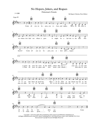 No Hopers, Jokers & Rogues (arr. Darren Stewart)