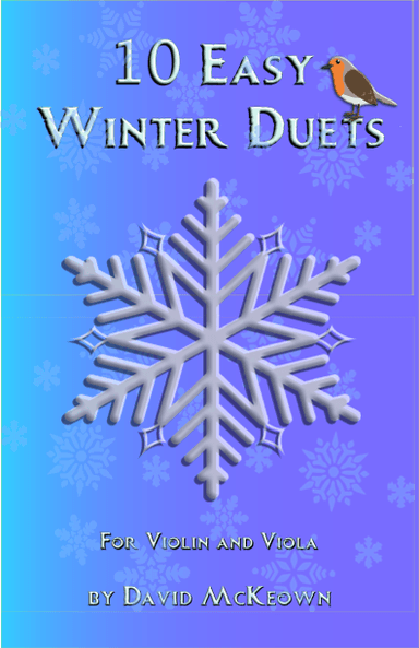 10 Easy Winter Duets for Violin and Viola