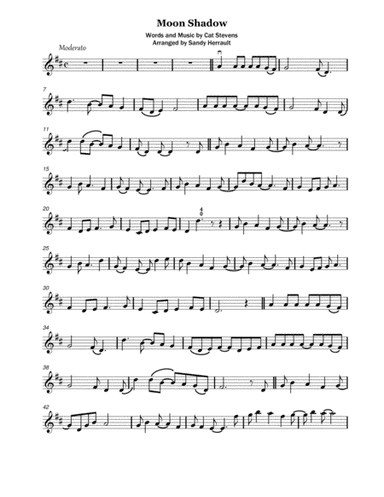 Moonshadow (arr. Sandy Herrault)